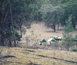 Campsite at Wybong, Upper Hunter Valley